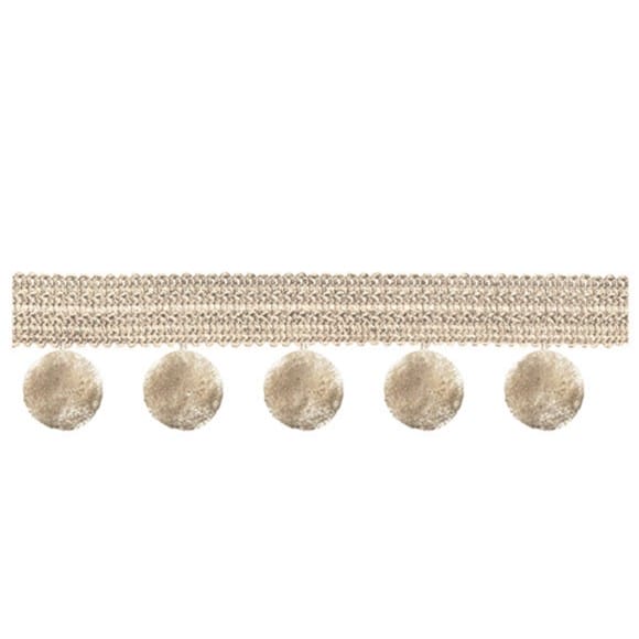 Sewing House Cream Pom Pom Trim