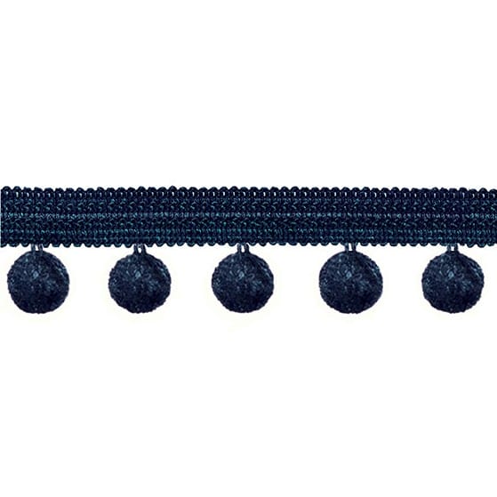 Sewing House Navy Pom Pom Trim