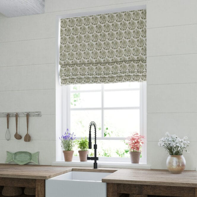 Warwick Thackeray Pebble Roman Blind