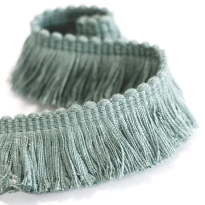 Sewing House Eau De Nil Cut Ruche Fringe Trim