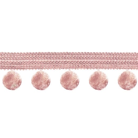 Sewing House Blush Pom Pom Trim Sewing House Blush Pom Pom Trim
