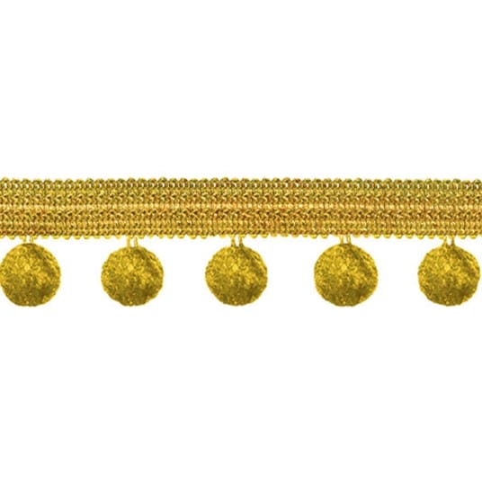 Sewing House Gold Pom Pom Trim