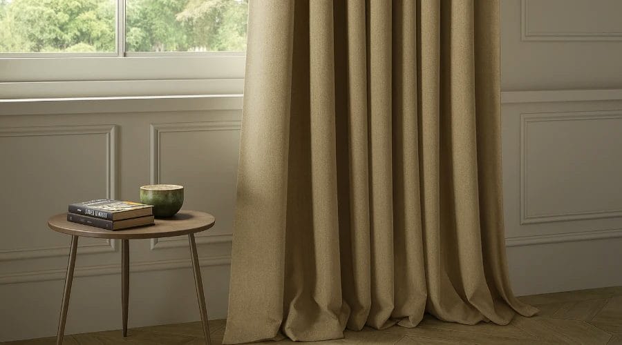 wool made-to-measure curtains
