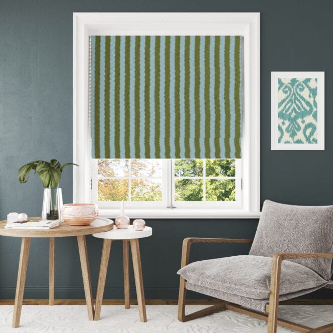 Regency Aperigon Gobelin Roman Blind
