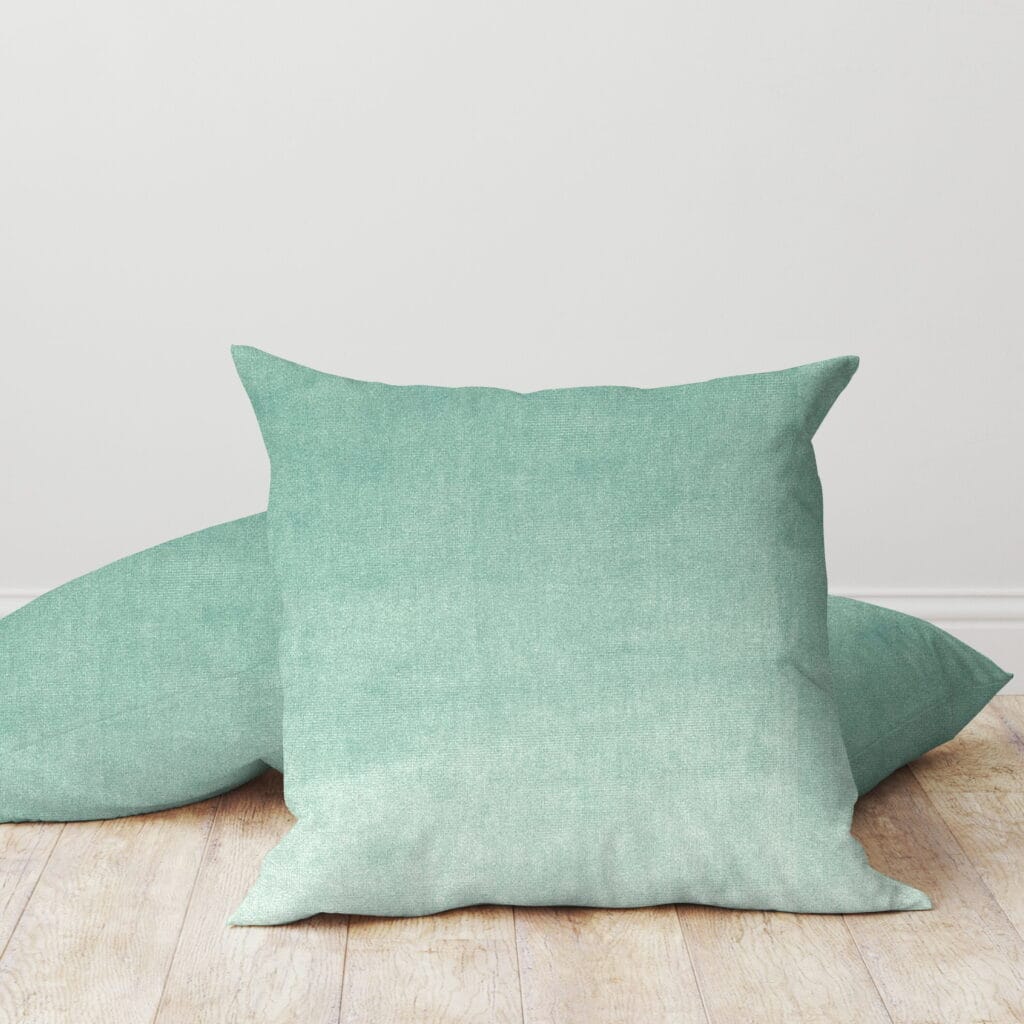 Velour Azure Cushion Velour Azure Cushion