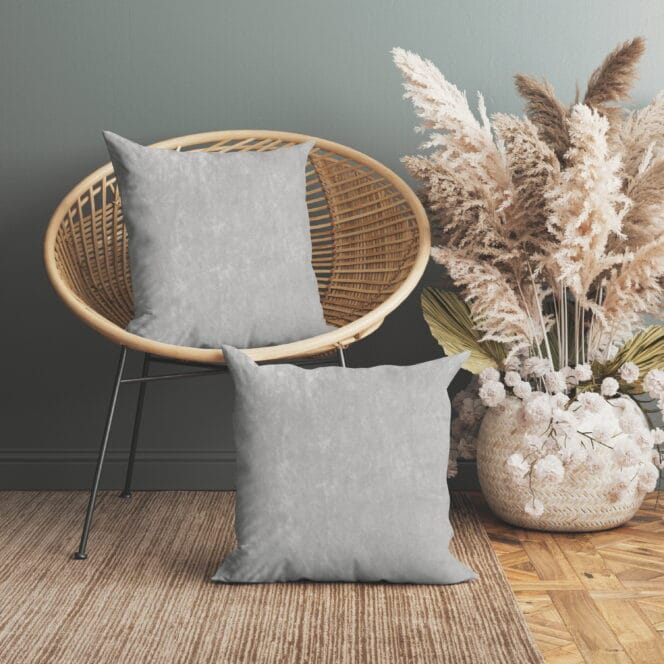 Velour Carbon Cushion