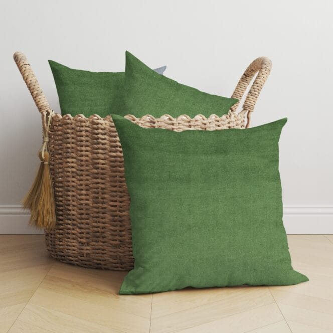Velour Jade Cushion