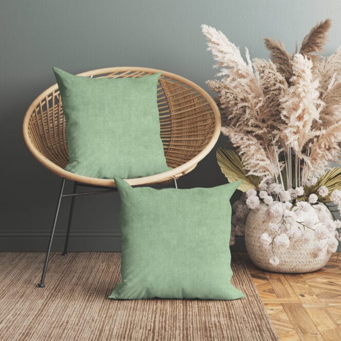 Velour Reseda Cushion