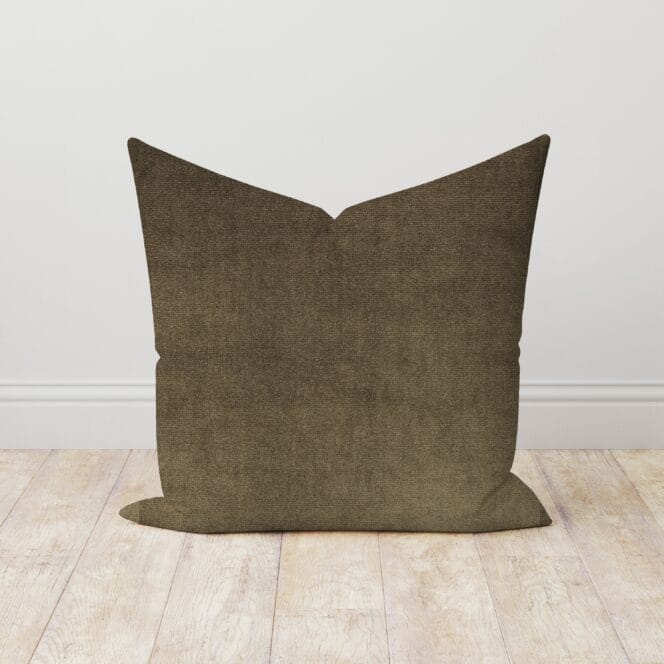 Velour Walnut Cushion