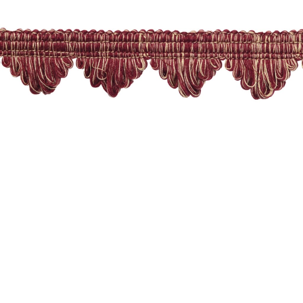 Laura Ashley Fan Edge Braid Cranberry