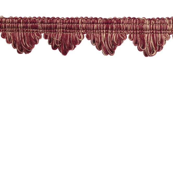 Laura Ashley Fan Edge Braid Cranberry