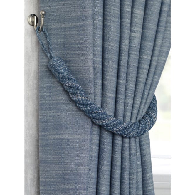 Laura Ashley Felton Rope Seaspray Tiebacks