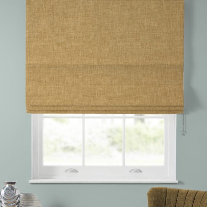 Oslo Maize Roman Blind