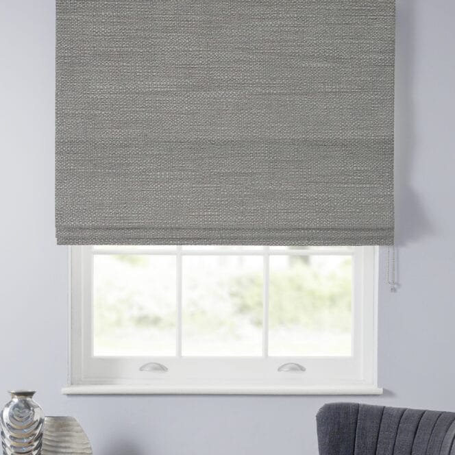 Rustic Dove Roman Blind