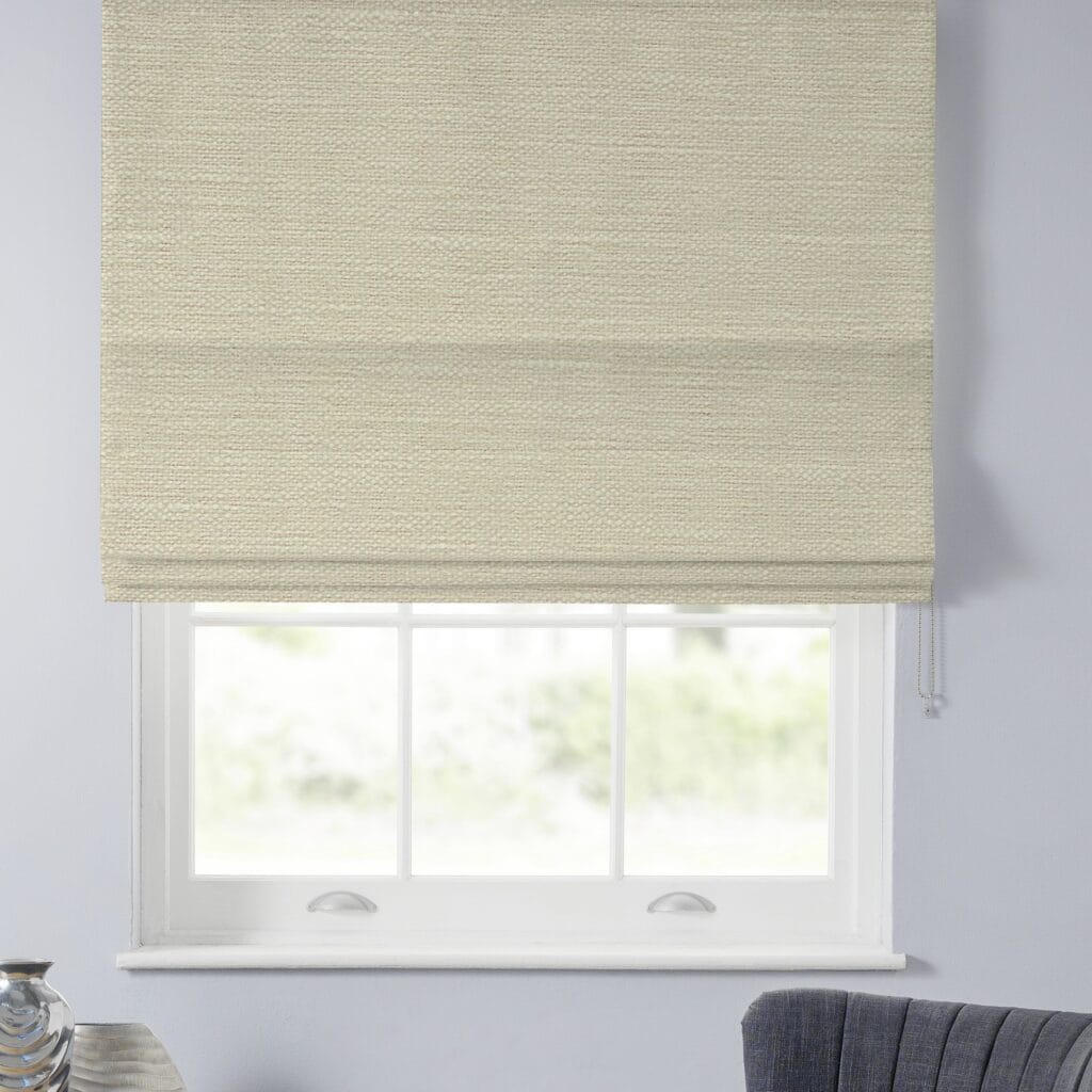 Rustic Oyster Roman Blind Rustic Oyster Roman Blind
