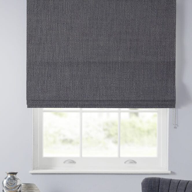 Rustic Violet Roman Blind