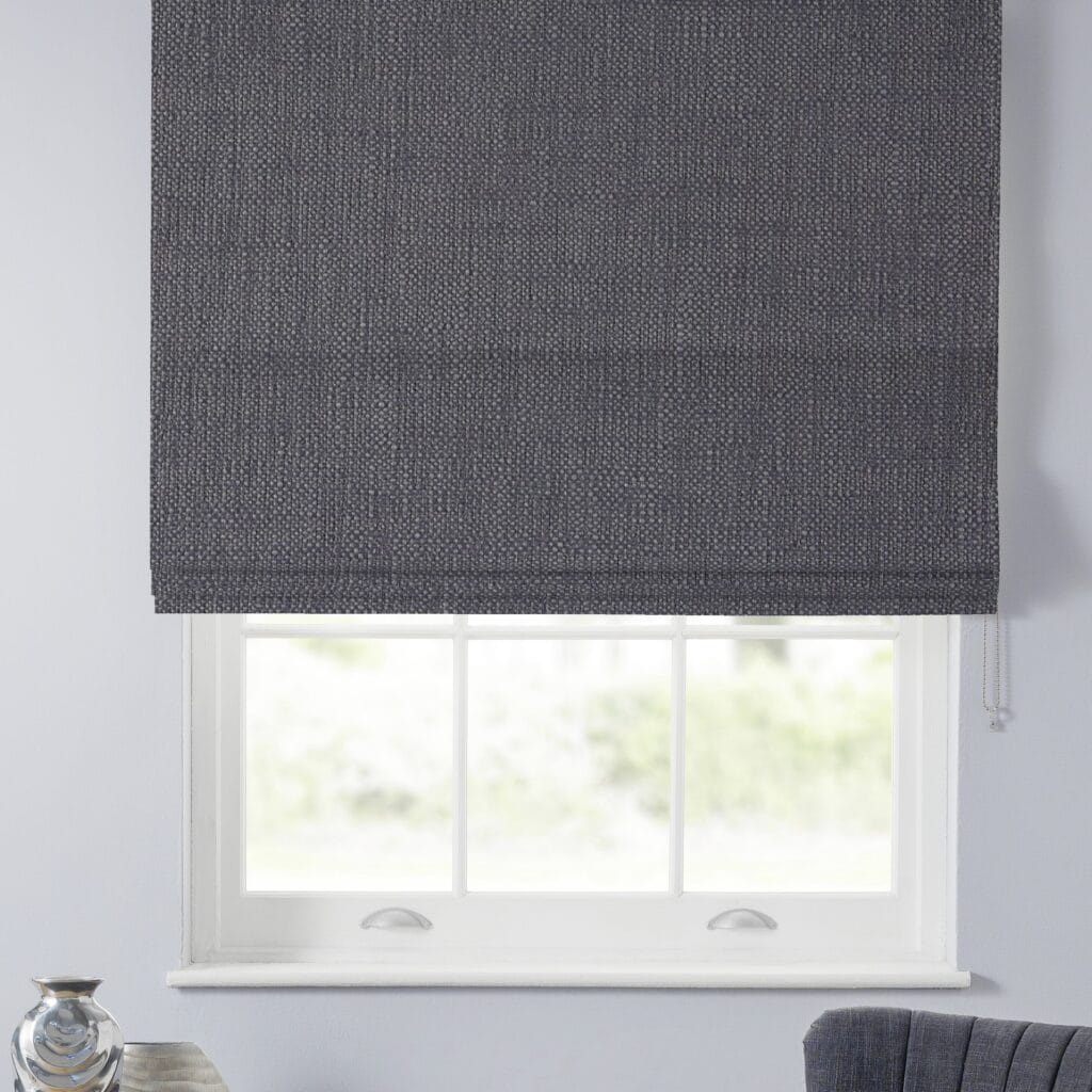 Rustic Violet Roman Blind Rustic Violet Roman Blind
