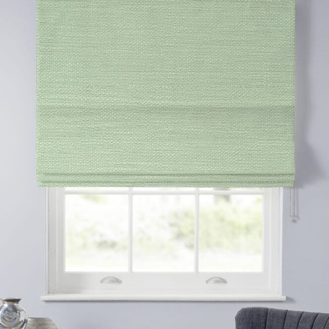 Rustic Willow Roman Blind