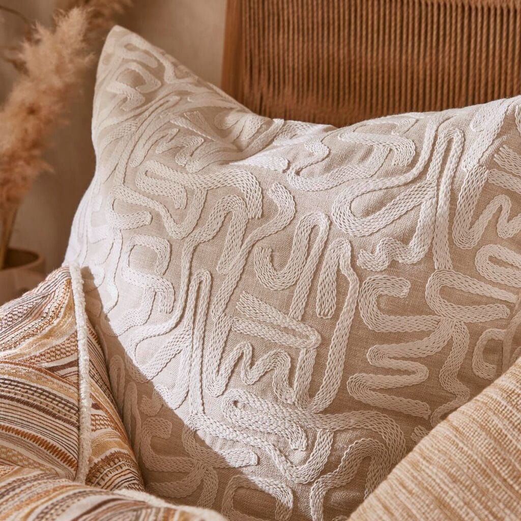 ILIV Script Linen Cushion