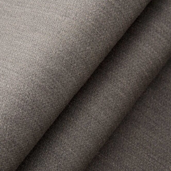 Sewing House Plain Eco Polycotton Satin Charcoal Lining