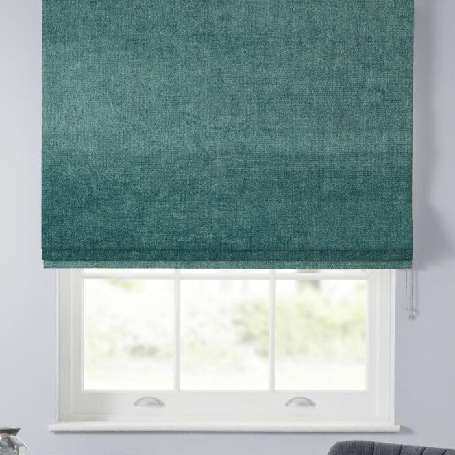 Velour Pacific Roman Blind