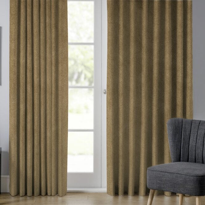 Velour Cocoa Curtains