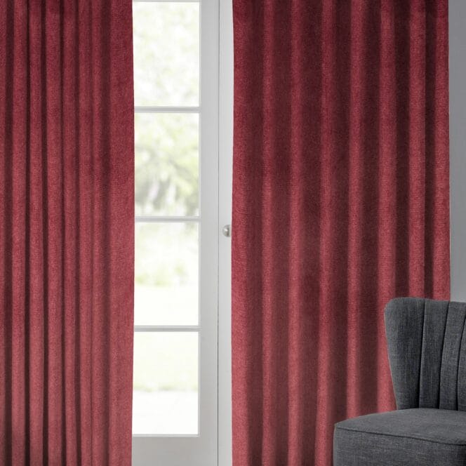 Velour Damson Curtains