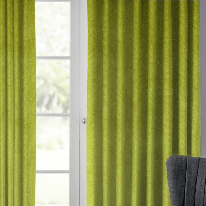 Velour Grass Curtains