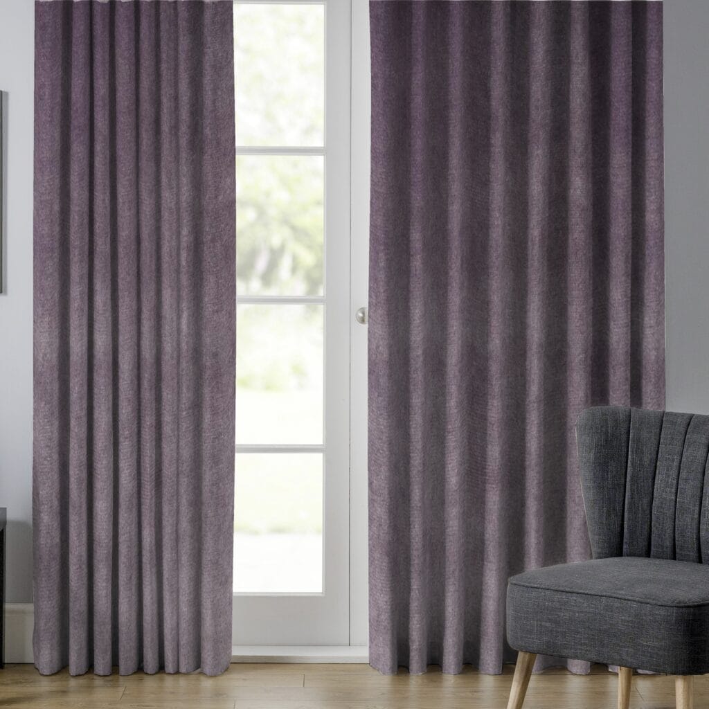 Velour Mulberry Curtains Velour Mulberry Curtains