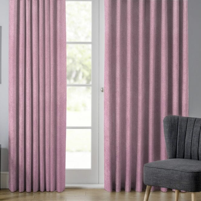 Velour Orchid Curtains