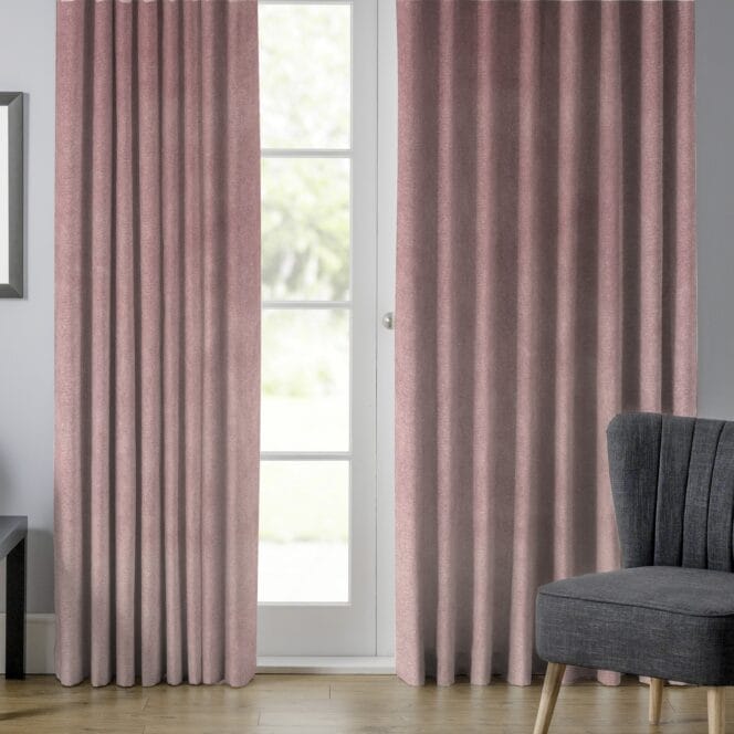 Velour Petal Curtains