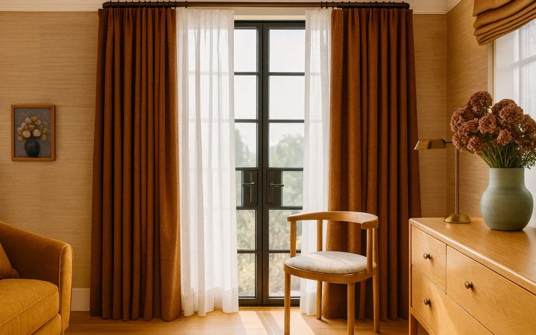 How To Layer Made-to-Measure Curtains with Sheers for Year-Round Versatility