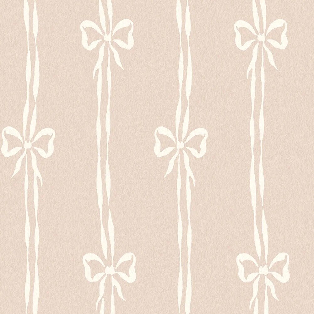 Woodchip & Magnolia Bow Peep Plaster Pink Linen Roman Blind Woodchip & Magnolia Bow Peep Plaster Pink Linen Roman Blind