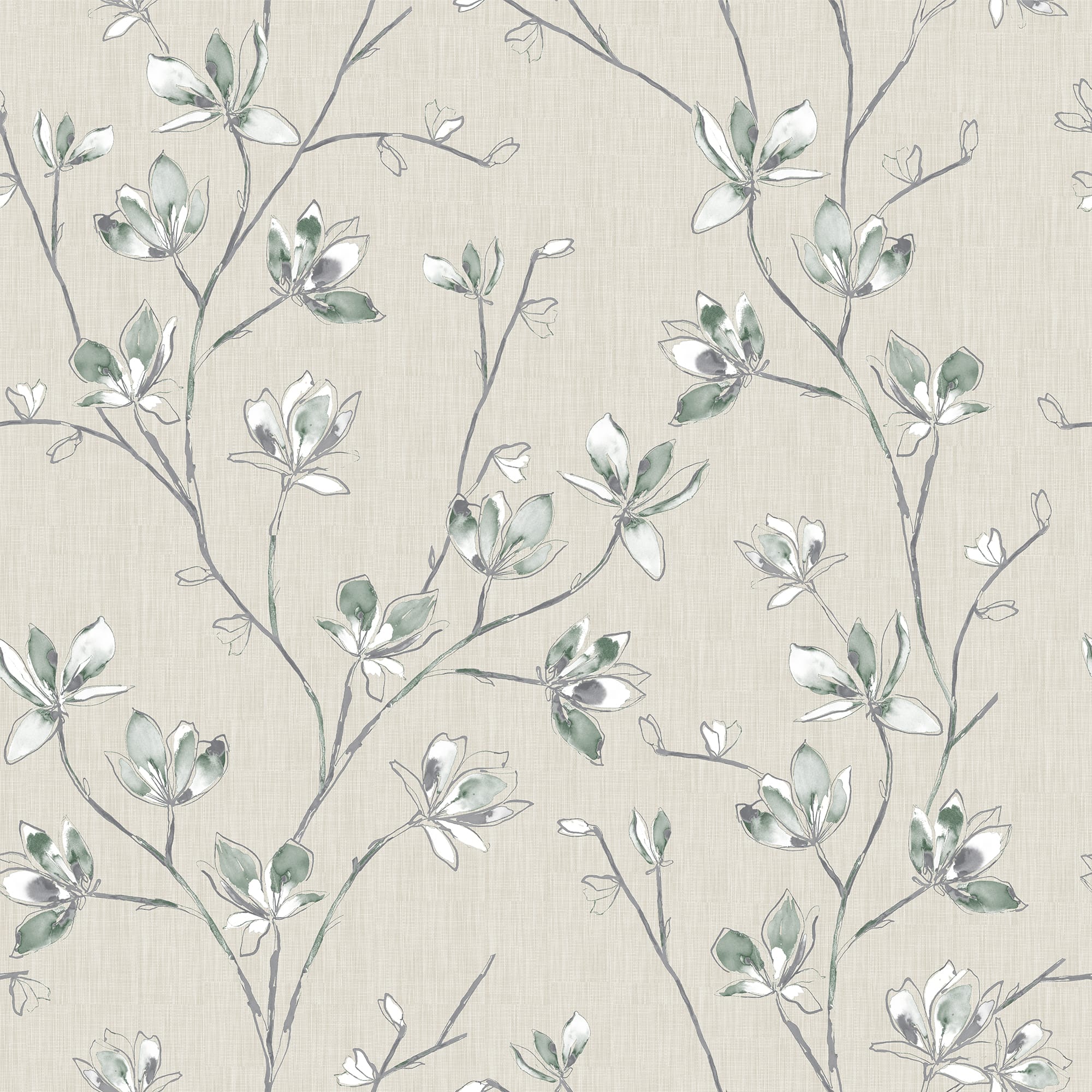 Willow Green Smoke Blackout Roller Blind Willow Green Smoke Blackout Roller Blind
