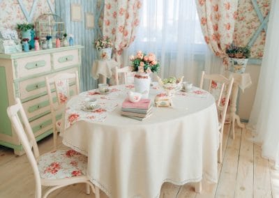 How to Balance Patterned Curtains with Patterned Furniture
